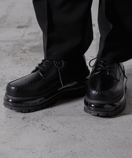 【CLEL】エアークッション ハイソールローファー CLEL】Air Cushion High Sole Loafers/Derby Shoes / エアー