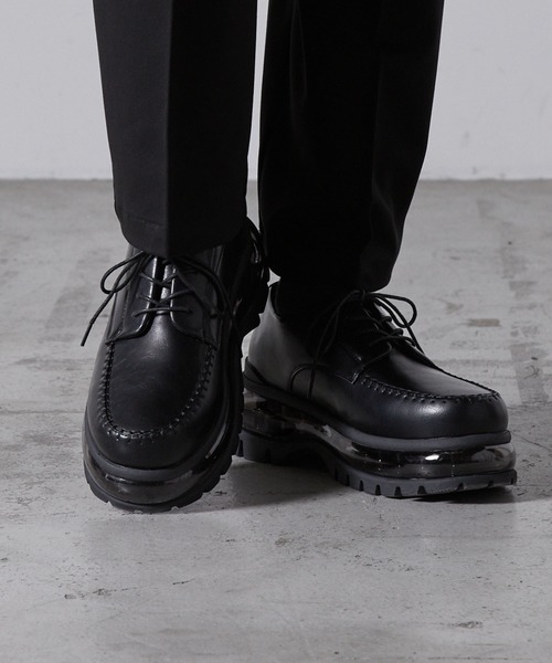 未開封　Lサイズ CLEL エアークッション ハイソールローファー 箱付き CLEL】Air Cushion High Sole Loafers/Derby Shoes / エアー
