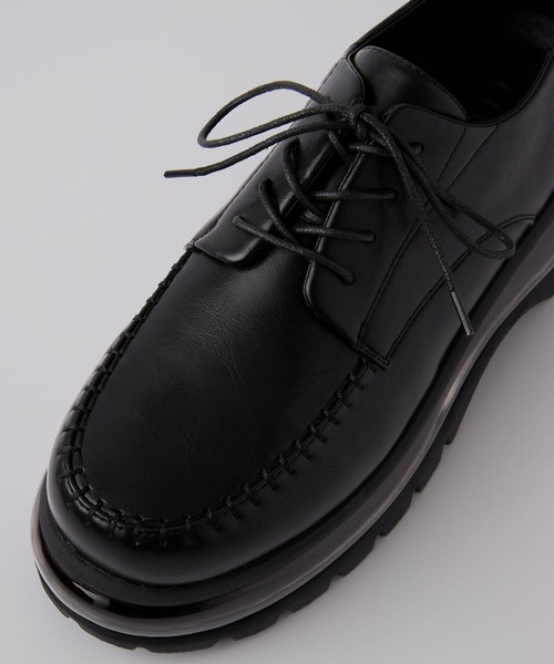 CLEL ローファー 「CLEL」Air Cushion High Sole Loafers/Derby
