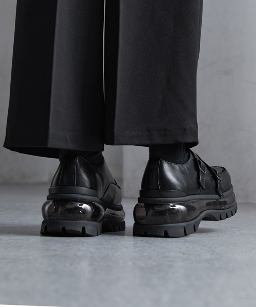 CLEL（クレイル） ローファー 「CLEL」Air Cushion High Sole Loafers