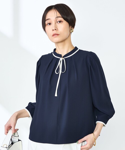 「NOLLEY'S」 長袖ブラウス 36 ブラック レディース NOLLEY'S 「NOLLEY'S」 長袖ブラウス 36 サックスブルー