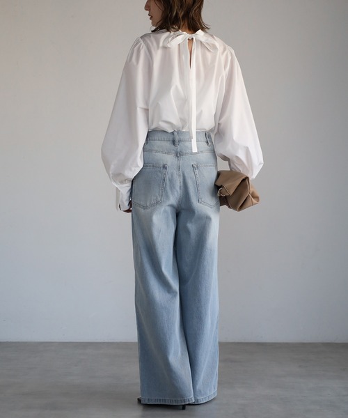 Bonjour Sagan（ボンジュールサガン） ブラウス シャツ 前後2WAY