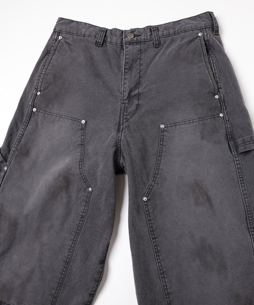JieDa（ジエダ） ワイドパンツ ジーンズ DUCK DOUBLE KNEE PANTS