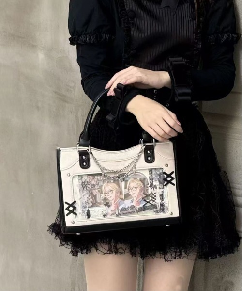 りか　マイロショルダーバッグ2つ FREE STYLISTS ショルダーバッグ バッグ Y2K 2 WAY オーロラ姫痛