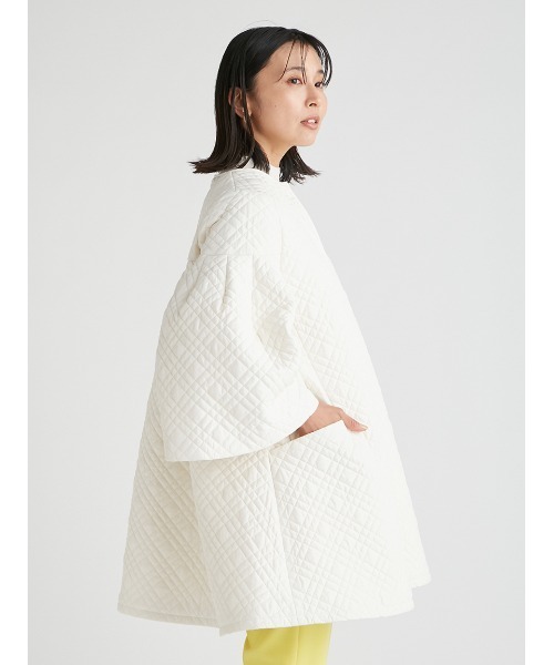 CELFORD（セルフォード） ノーカラーコート FREE アイボリー