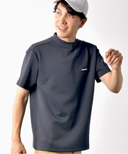 ジーフォア メンズ Tシャツ 半袖 モックネックTシャツ 人気新品 ankoROCK tシャツ a.p.o.v. -ankoROCK's select- モックネックT