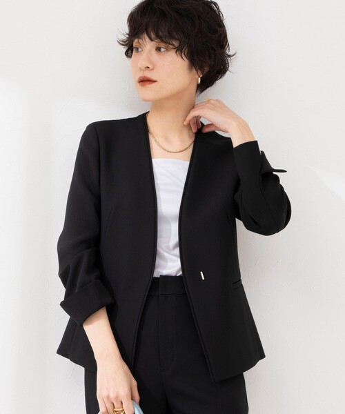 極美品 NOLLEY'S Sophi ノーカラージャケット サイズ36 NOLLEY'S Sophi 「NOLLEY'S Sophi」 ノーカラージャケット 36