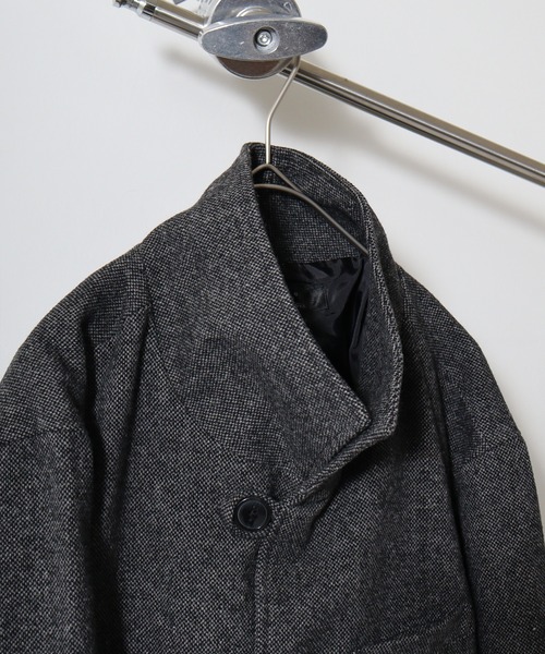 「FUNALIVE」 「Beno」チェスターコート M グレー メンズ_画像2
