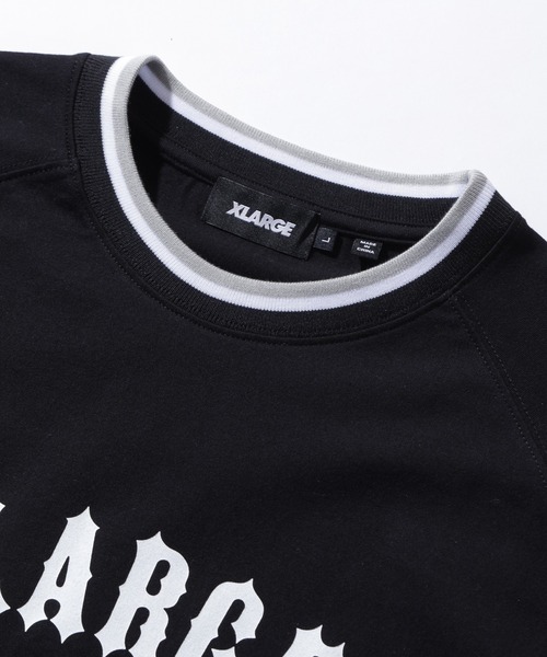 XLARGE 91 レイヤード 長袖 Tシャツ 送料込 エクストララージ XLARGE 91 LAYERD L/S TEE BLACK