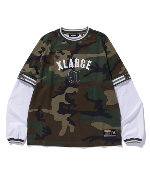 大人気 早い者勝ち XLARGE 91 LAYERD L/S TEE ヴィンテージ感◎ 大人気 早い者勝ち XLARGE 91 LAYERD L/S TEE ヴィンテージ感◎