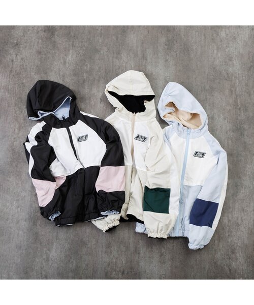 「algy」 「KIDS」ジップアップブルゾン MEDIUM ベージュ キッズ_画像5