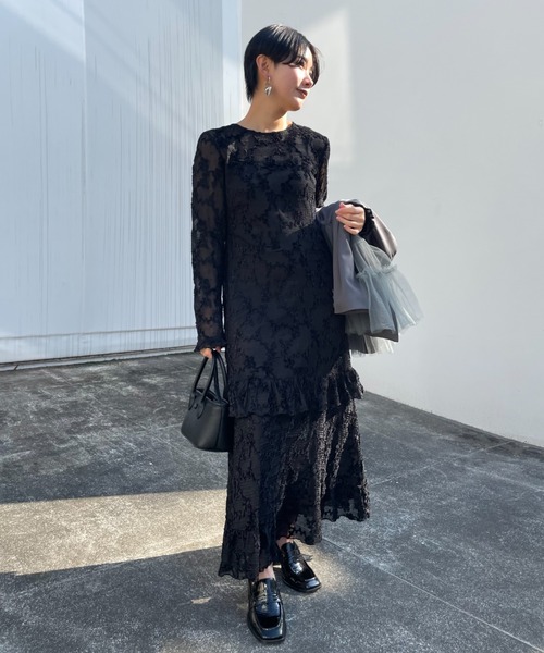 HONEY MI HONEY（ハニーミーハニー） ワンピース molle embroidery