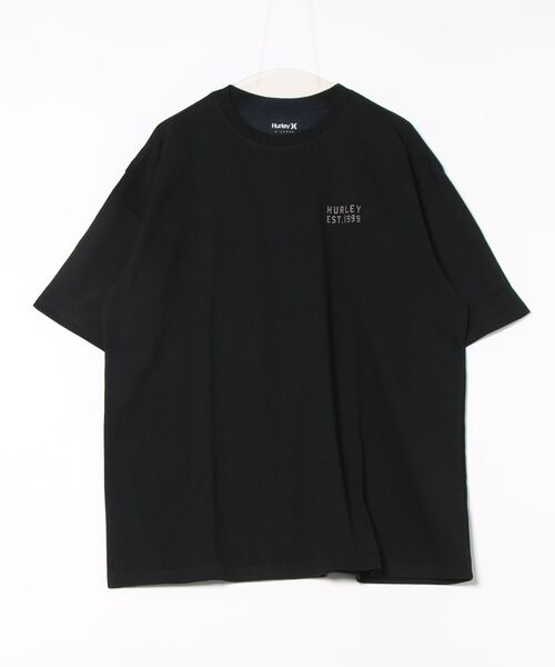 tシャツ 「Hurley/ハーレー」レディースヘビーウェイトTシャツ　オーバーサイズシルエット　バックプリント　OVRSZD GIRLS RIDER Hurley/ハーレー】レディースヘビーウェイトTシャツ オーバー