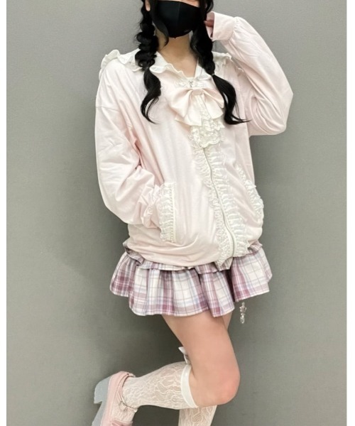 tシャツ うさちゃんセーラーパーカー レディース