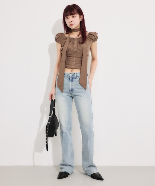 SLY デニム SLY(スライ) / ボトム/2/デニム/BLK/無地/030HSZ11-1211 | 古着