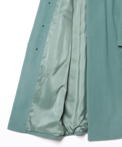 【Demi-Luxe BEAMS】サイズ36 シャギー ショールカラー コート Demi-Luxe BEAMS（デミルクス ビームス）の「Demi-Luxe BEAMS