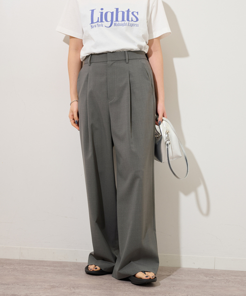 JOURNAL STANDARD　relume JOURNAL STANDARD relume パンツ ウォッシャブルクリスピー