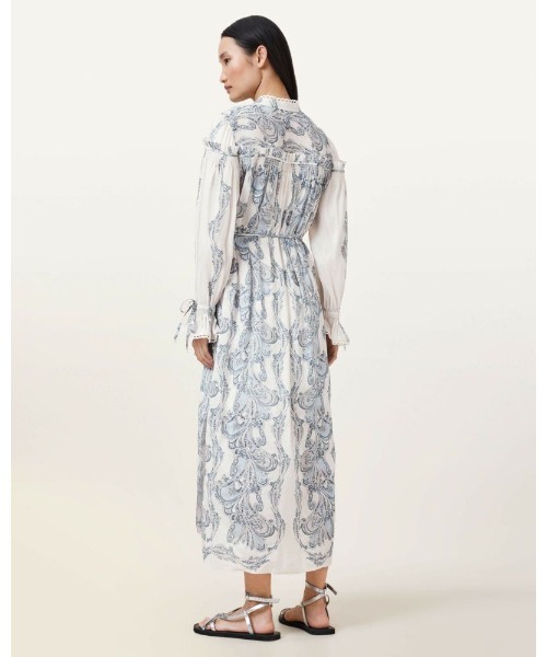 ALPHADRY Shirt Dress シャツドレスワンピース 配色シャツワンピース | PROPORTION BODY DRESSING