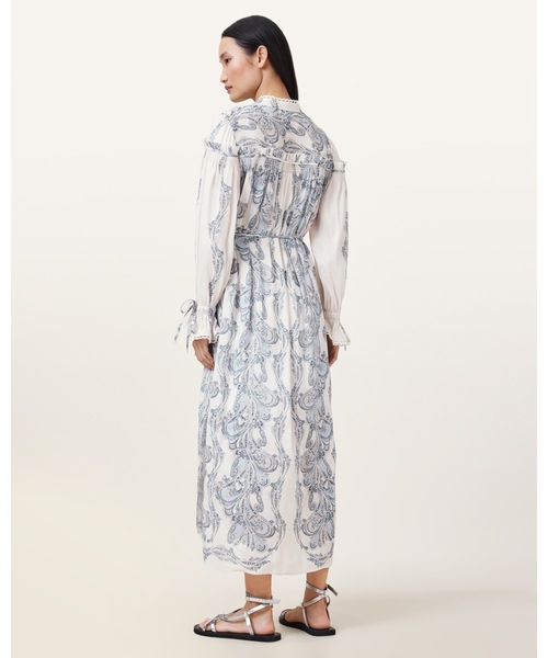 ALLSAINTS（オールセインツ） シャツワンピース DELPHINE FLORAL PRINT