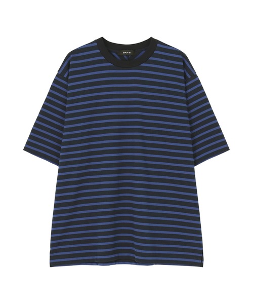 ZUCCa tシャツ マリンボーダー / Tシャツ S メンズ : ZOZOTOWN