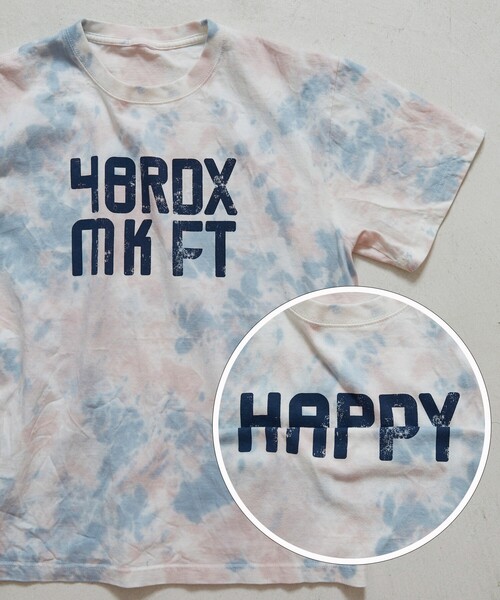tシャツ Freada/フリーダ ムラ染め ギミック ロゴTシャツ レディース | Freada | 02