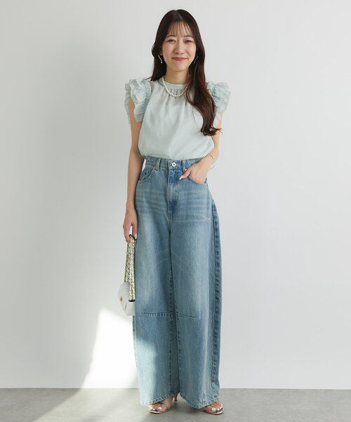 「La boutique BonBon」 半袖ブラウス FREE ブラック レディース La boutique Bonbon 「La BonBon」 半袖ブラウス FREE オフ