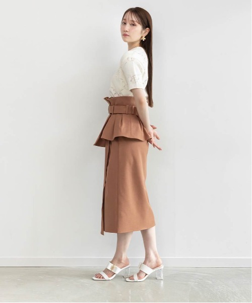 RANDA（ランダ） ロング スカート マルチウェイコルセットベルトセット