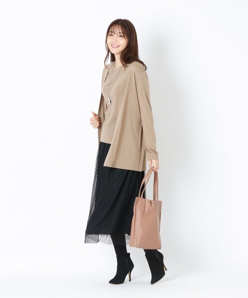 「AMACA」 2WAYバッグ FREE ベージュ レディース_画像7