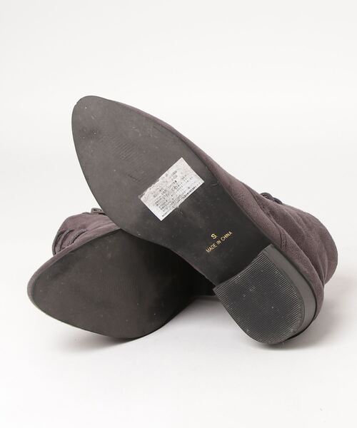 「LibertyDoll」 ショートブーツ S グレー レディース_画像3