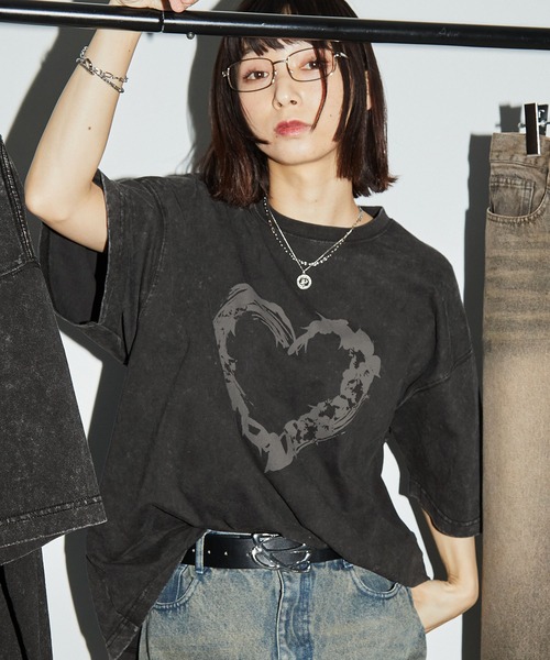 [VALABASAS] Tax Tee 半袖グラフィックTシャツヴィンテージ加工 VALABASAS] Tax Tee 半袖グラフィックTシャツヴィンテージ加工 T