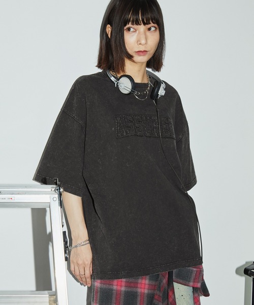 Anchor Smith tシャツ ヴィンテージスノーウォッシュ加工