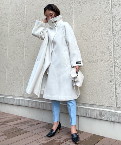 セルフォードコートホワイト CELFORD（セルフォード） コート 36 ホワイト レディース : ZOZOTOWN