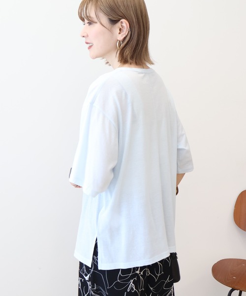 Ameri ロック　シアーTシャツ　美品 FUNKロックTシャツ｜MEN｜251HSB90-428E｜AZUL BY MOUSSY