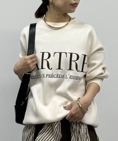 Loungedress（ラウンジドレス） 長袖ニット FREE アイボリー