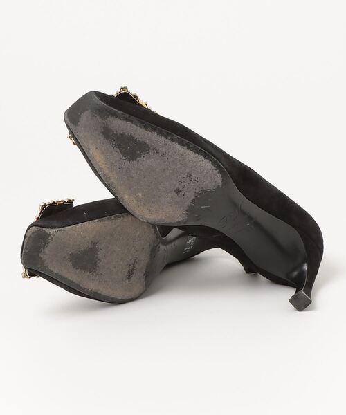 Roger Vivier 黒 パンプス　37 ブラック Woman ベル ヴィヴィエ パテントレザー パンプス