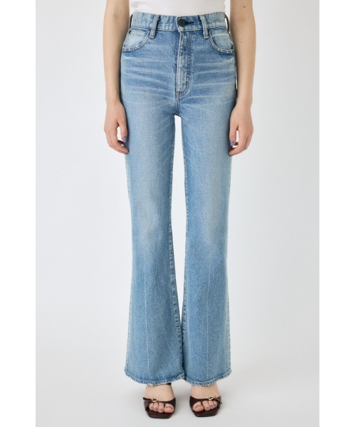 MOUSSY（マウジー） ジーンズ デニム デニムパンツ MVS L/BLU FLARE(L