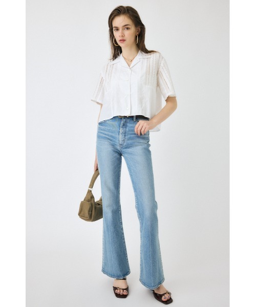 MOUSSY MVS L フレアデニム パンツ moussy｜MVS L/BLU FLARE | Rakuten Fashion(楽天ファッション