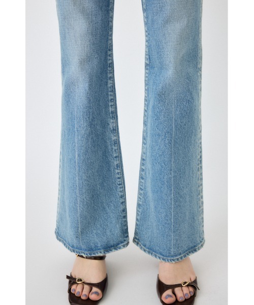 MOUSSY（マウジー） ジーンズ デニム デニムパンツ MVS L/BLU FLARE(L