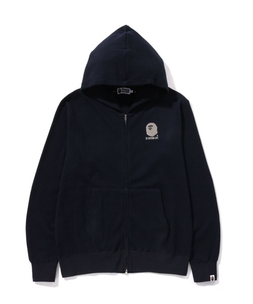 エイプパーカー A BATHING APE パーカー PIGMENT DYE THERMAL ZIP HOODIE メンズ