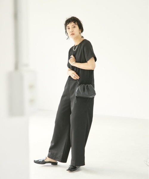 todayful ブラック　オールインワン Vネック ボタン付き　size36 TODAYFUL 「TODAYFUL」 オールインワン 36inch ブラック