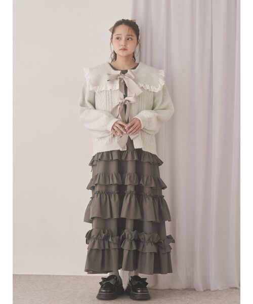 merry jenny（メリージェニー） カーディガン セーラーリボン