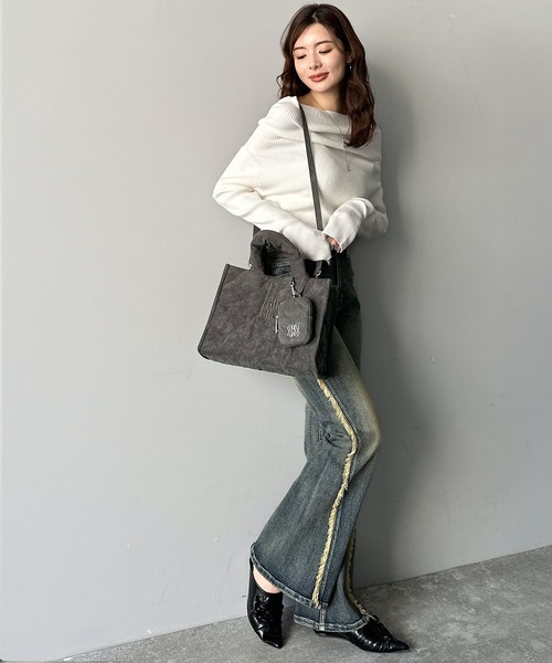 mily bilet ショルダーバッグ バッグ 「mily bilet」ふわふわもちもち