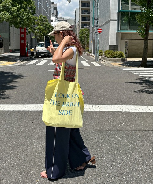 PILIT トートバッグ ロゴBIG トートBAG レディース : ZOZOTOWN Yahoo