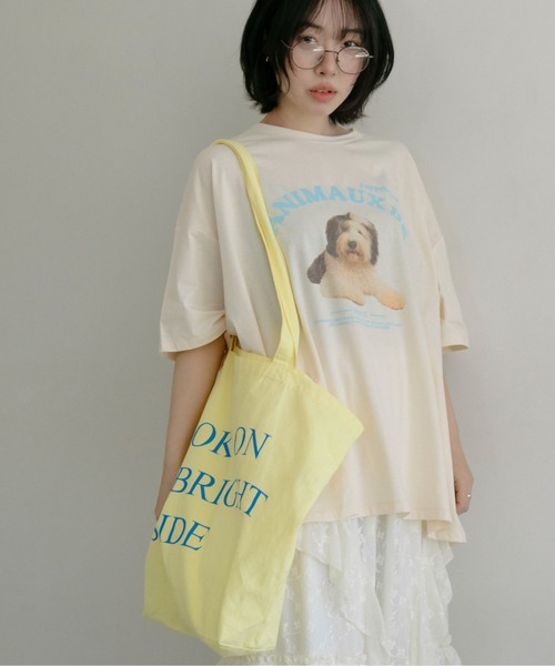 PILIT トートバッグ ロゴBIG トートBAG レディース : ZOZOTOWN Yahoo
