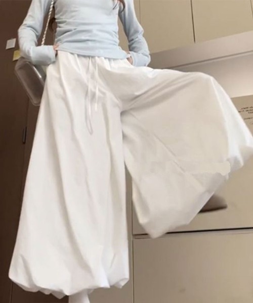 Sally Lunn パンツ バルーンガウチョパンツ レディース : ZOZOTOWN