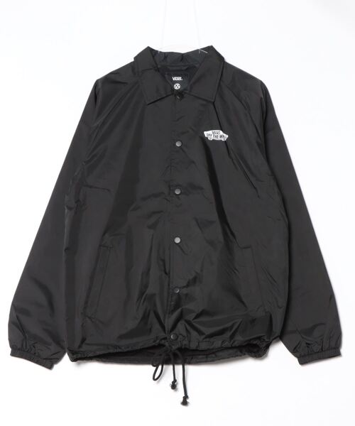 vans コーチジャケット VANS バンズ 裏ボア コーチジャケット ブラック sizeXL 瑞穂店