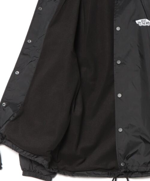 VANS 「VANS」 コーチジャケット MEDIUM ブラック メンズ