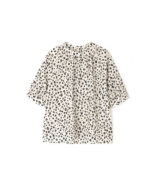 「NATURAL BEAUTY BASIC」 半袖ブラウス SMALL ベージュ系その他 レディース_画像6