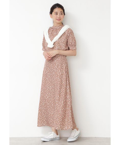 「NATURAL BEAUTY BASIC」 半袖ブラウス SMALL ベージュ系その他 レディース_画像7