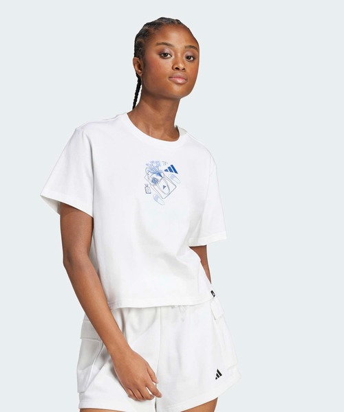 【Lサイズ】adidas ドット 水玉 半袖tシャツ 白 ホワイト アディダス adidas 水玉半袖Tシャツ オリジナルス ドット ホワイト